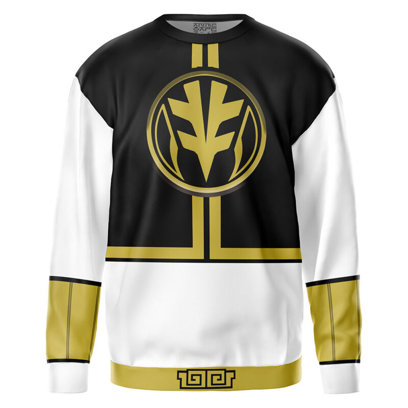 White Ranger Mighty Morphin Power Rangers Sweatshirt