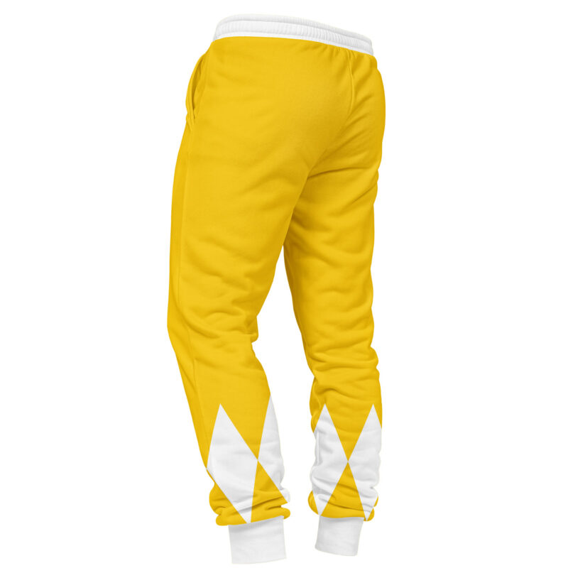 Yellow Ranger Mighty Morphin Power Rangers Sweatpants - Image 3
