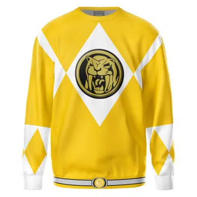 Yellow Ranger Mighty Morphin Power Rangers Sweatshirt