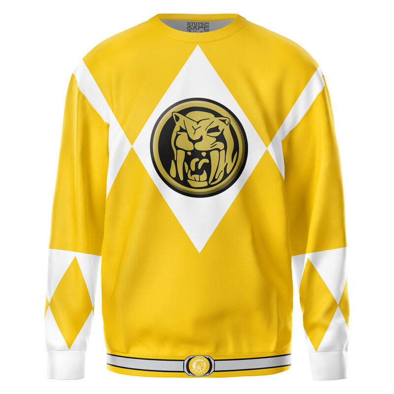 Yellow Ranger Mighty Morphin Power Rangers Sweatshirt