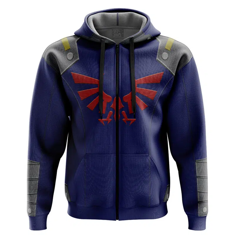 Zelda Shield Style The Legend of Zelda Zip Hoodie Jacket