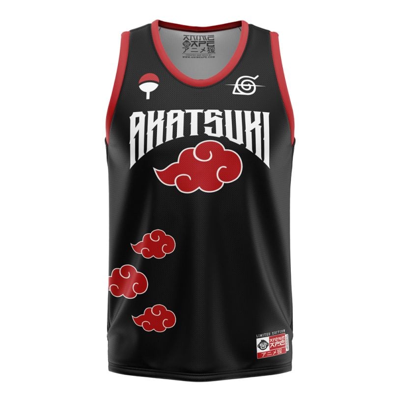 Akatsuki Uchiha Naruto Basketball Jersey