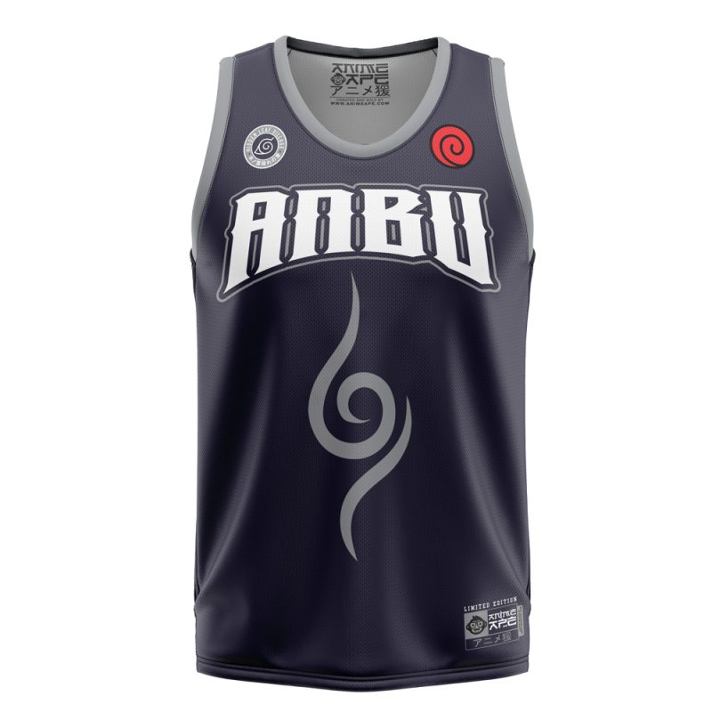 Anbu Kakashi Naruto Basketball Jersey