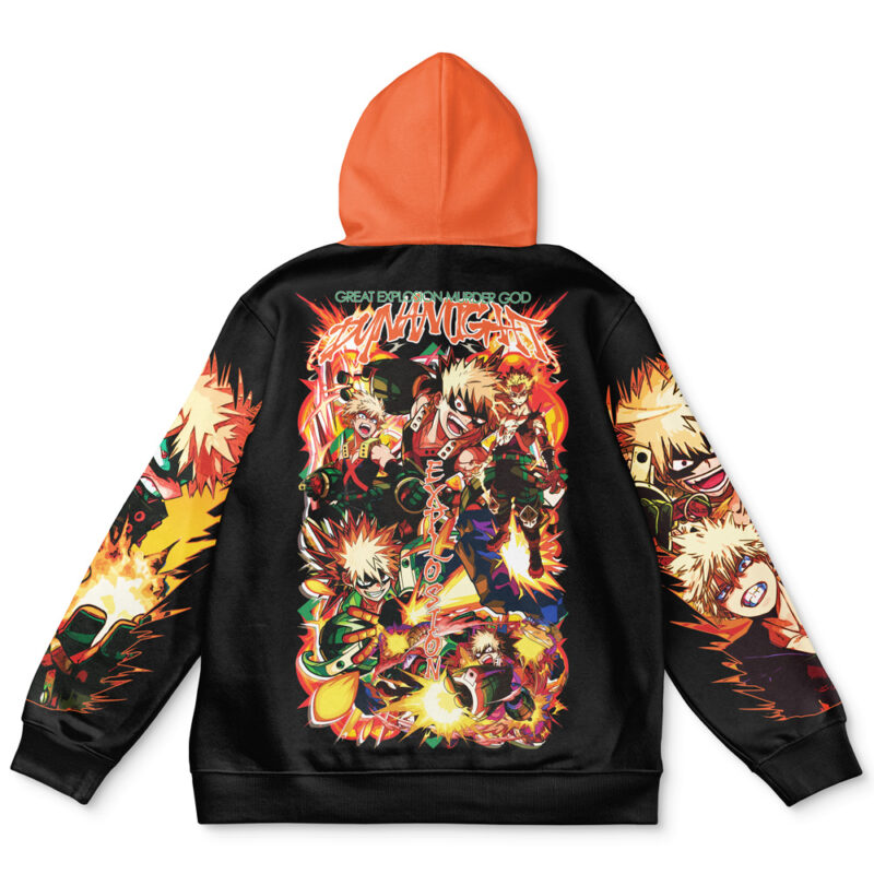 Katsuki Bakugo V2 My Hero Academia Streetwear Hoodie