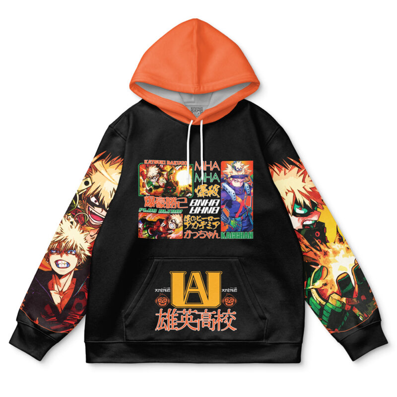 Katsuki Bakugo V2 My Hero Academia Streetwear Hoodie - Image 2