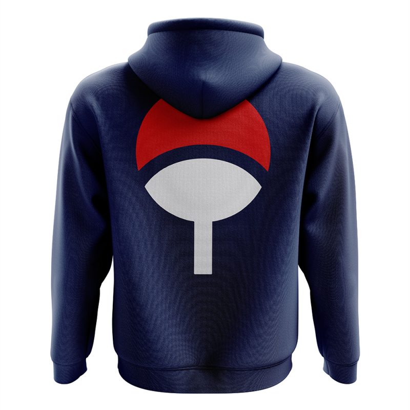 Uchiha Clan Shippuden Zip Hoodie Jacket - Image 2