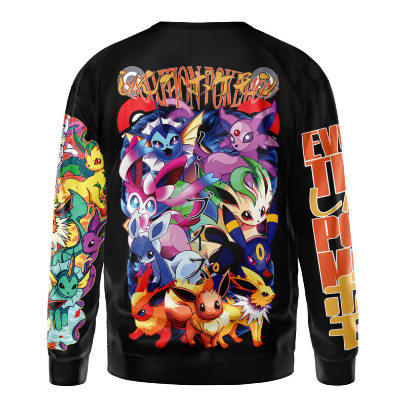 Eeveelution V2 Pokemon Streetwear Sweatshirt