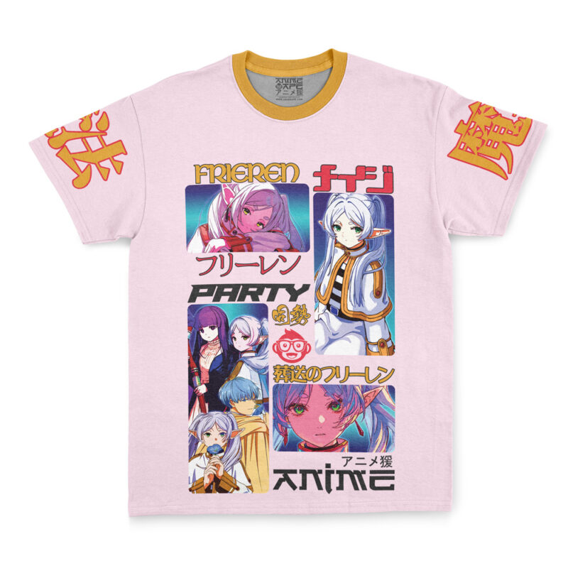 Frieren V3 Frieren Beyond Journey's End Streetwear T-Shirt - Image 3