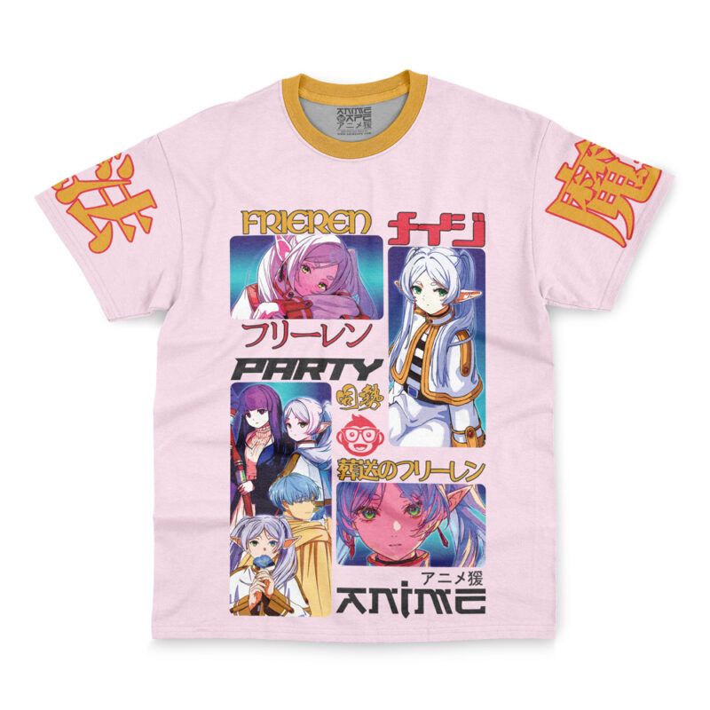Frieren V3 Frieren Beyond Journey's End Streetwear T-Shirt - Image 4