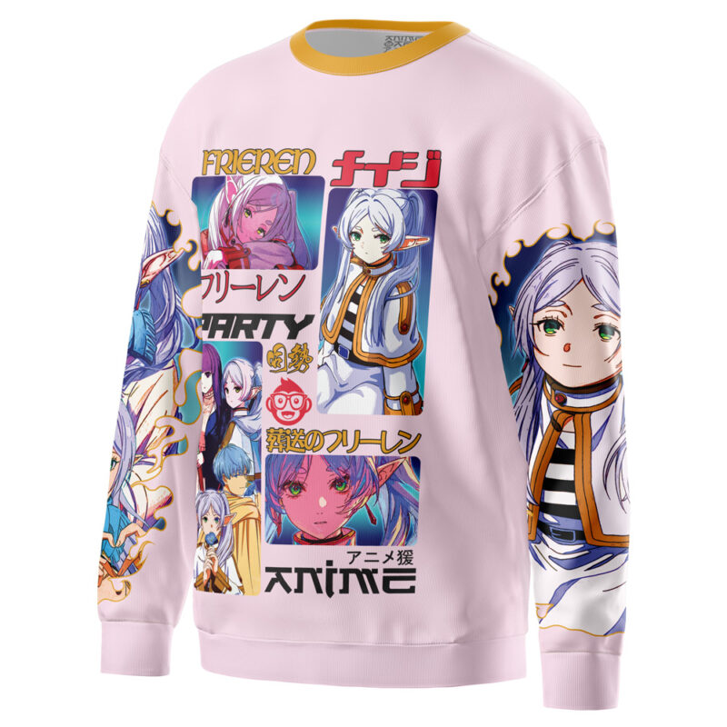 Frieren V3 Frieren Beyond Journey's End Streetwear Sweatshirt - Image 3