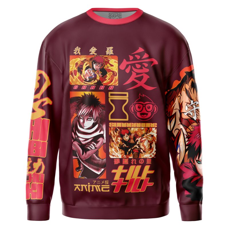 Gaara V2 Shippuden Streetwear Sweatshirt - Image 2