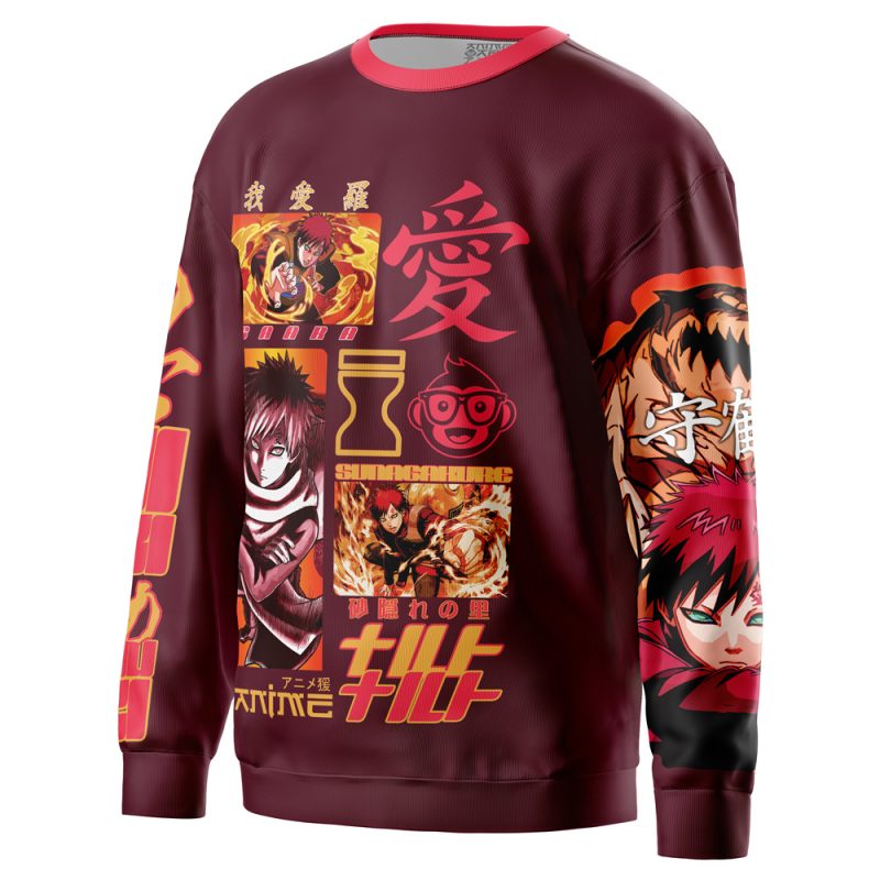 Gaara V2 Shippuden Streetwear Sweatshirt - Image 3