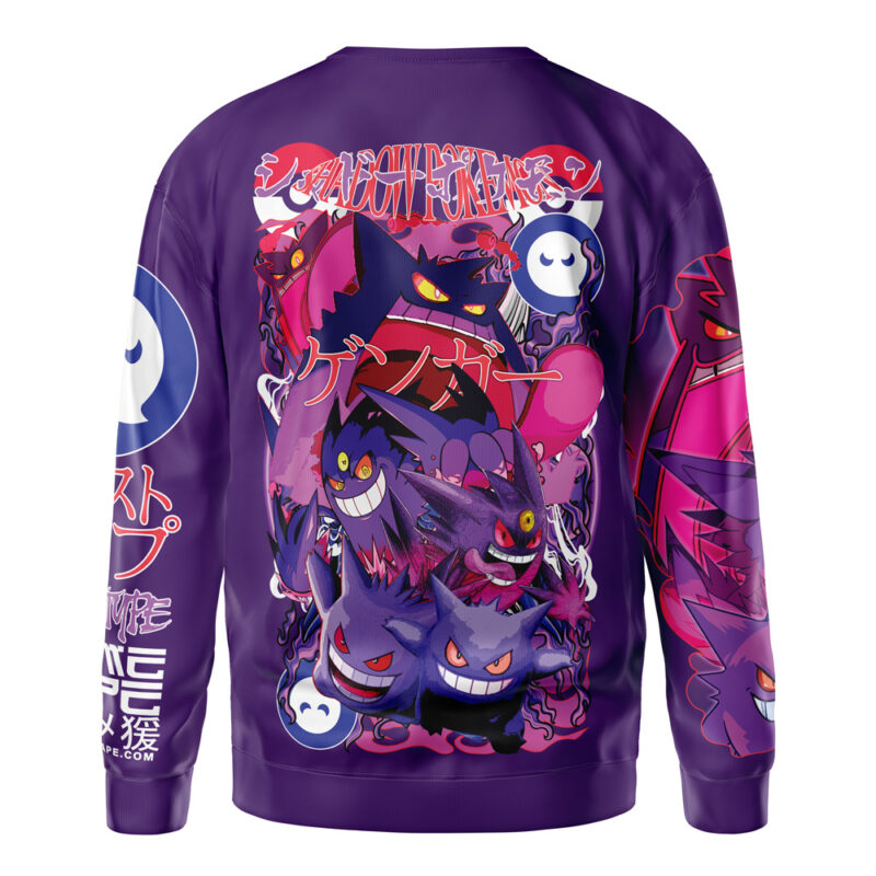Gengar V5 Pokemon Streetwear Sweatshirt