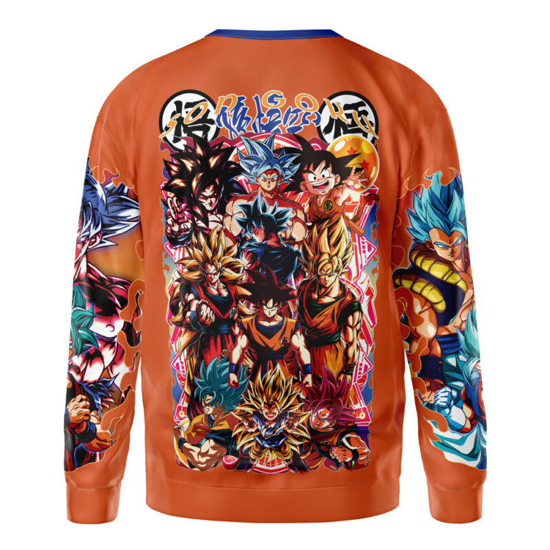 Son Goku V2 Dragon Ball Streetwear Sweatshirt