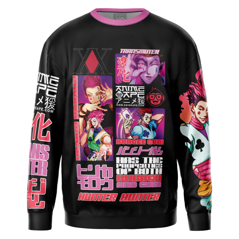 Hisoka V2 Hunter x Hunter Streetwear Sweatshirt - Image 2