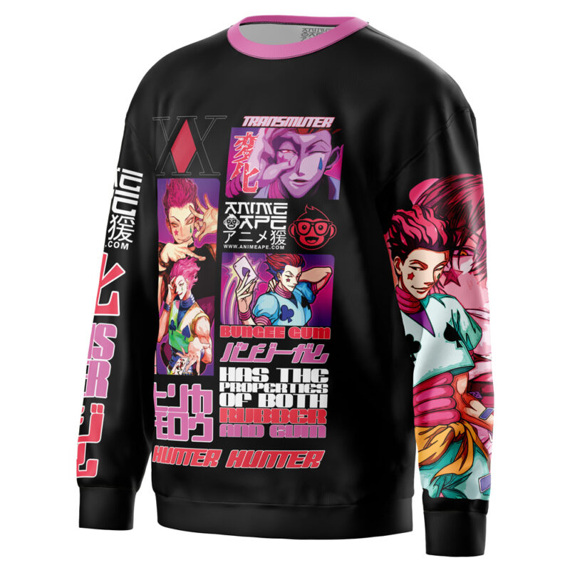 Hisoka V2 Hunter x Hunter Streetwear Sweatshirt - Image 3