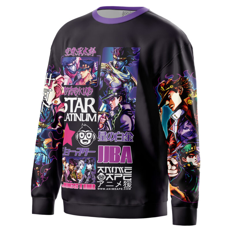 Jotaro Kujo V2 Jojo's Bizarre Adventure Streetwear Sweatshirt - Image 3