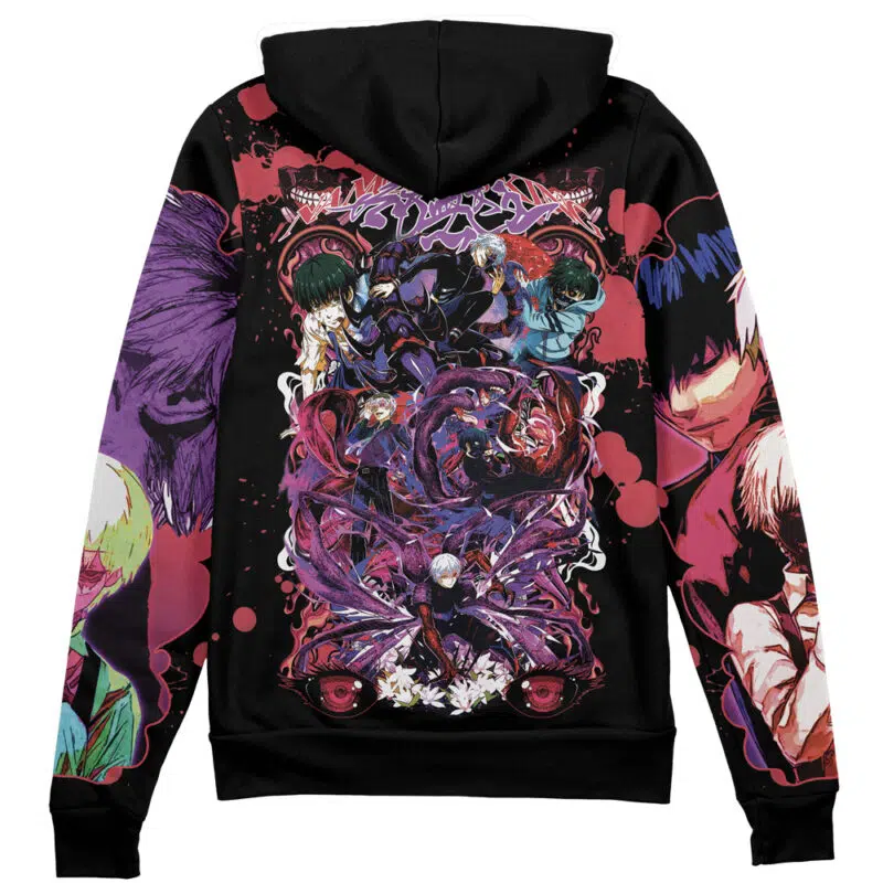 Kaneki Ken V2 Tokyo Ghoul Streetwear Zip Hoodie Jacket
