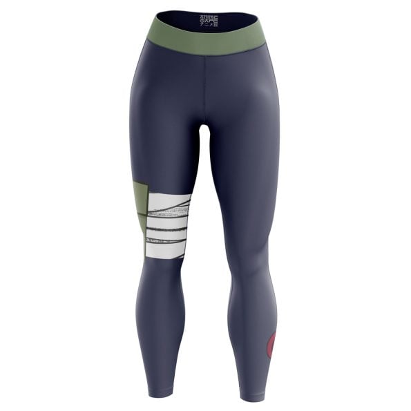 Konoha Jonin Naruto Custom Unisex Leggings Spats Training Tight