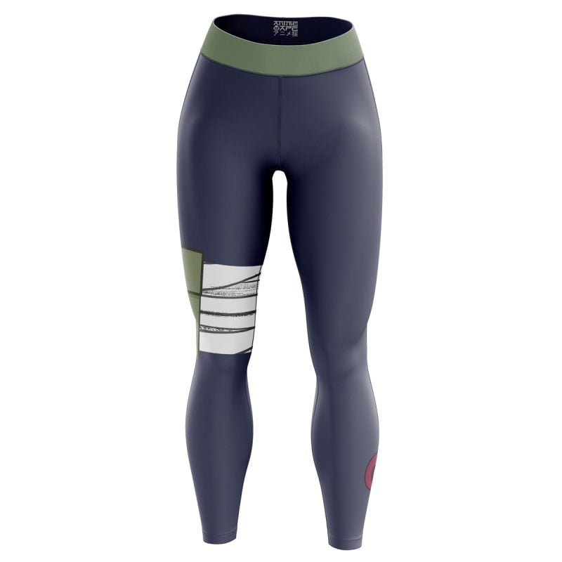 Konoha Jonin Naruto Custom Unisex Leggings Spats Training Tight