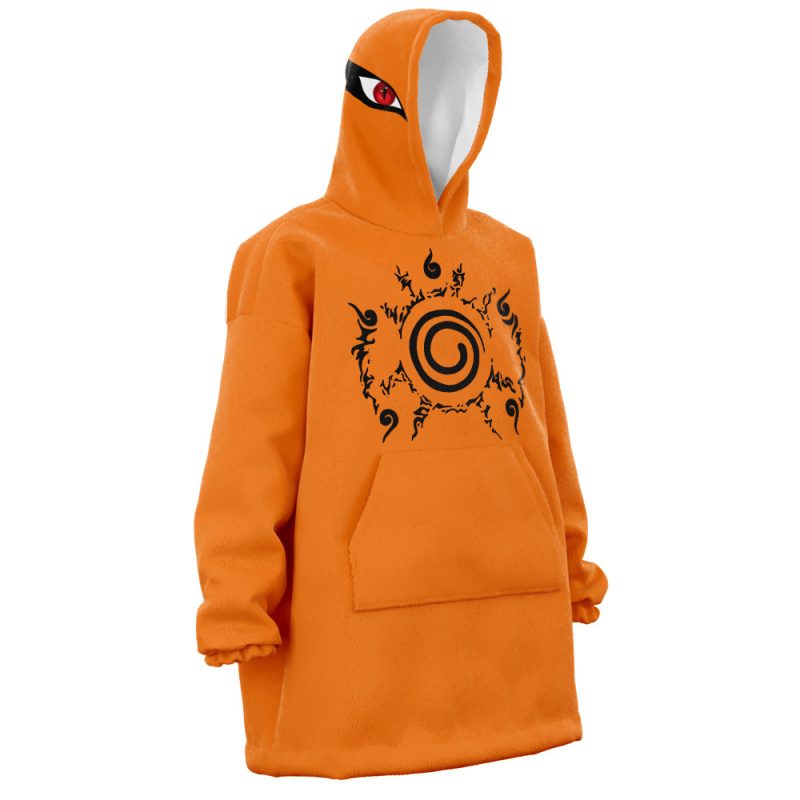 Kurama Naruto Snug Oversized Blanket Hoodie