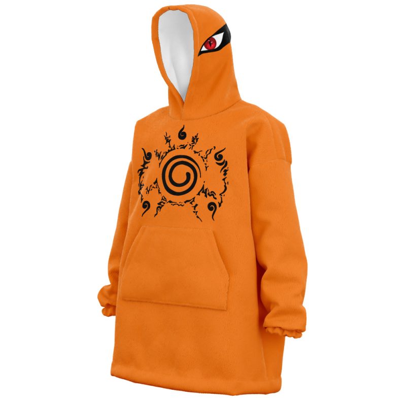 Kurama Naruto Snug Oversized Blanket Hoodie