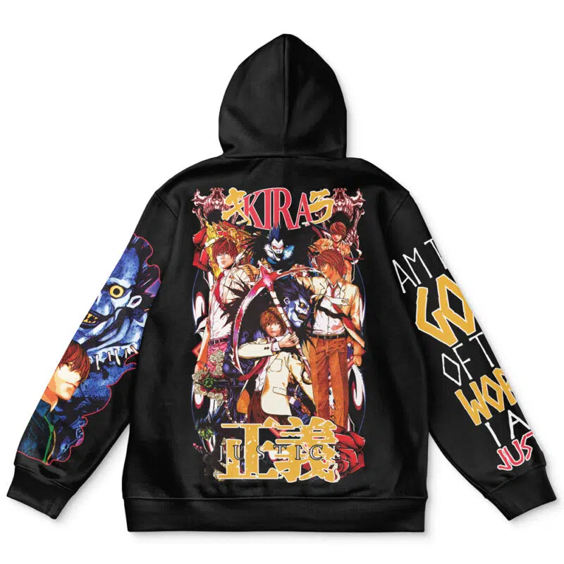 Light Yagami V2 Death Note Streetwear Hoodie
