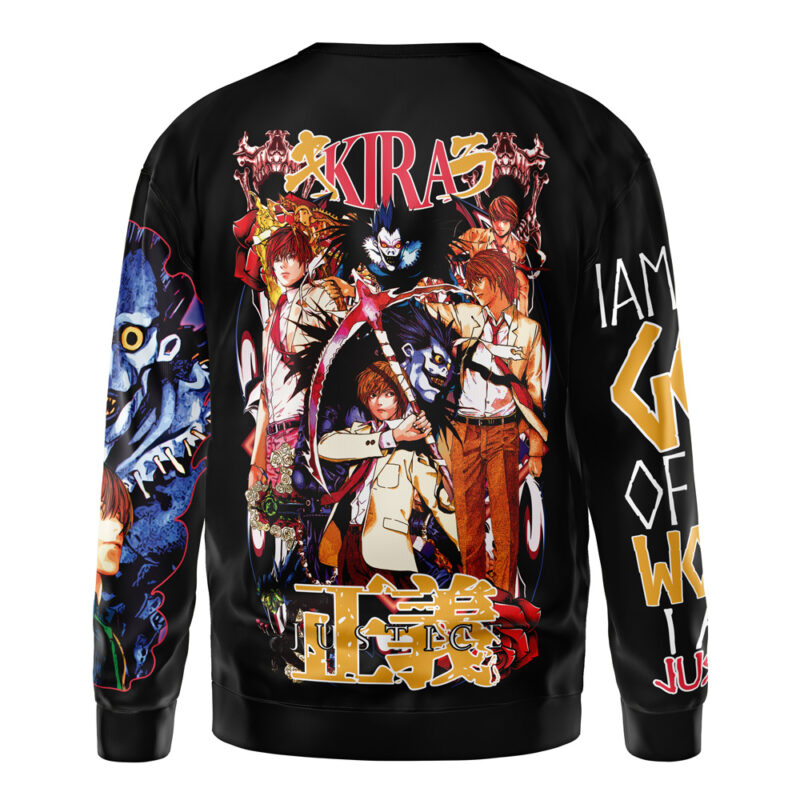 Light Yagami V2 Death Note Streetwear Sweatshirt