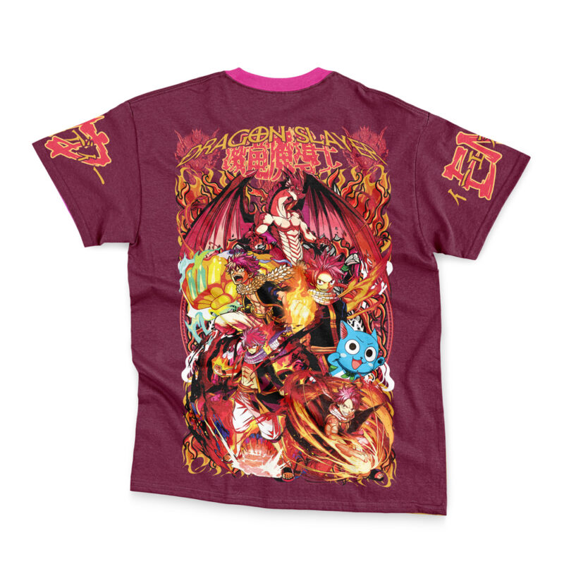 Natsu Dragneel V2 Fairy Tail Streetwear T-Shirt - Image 2