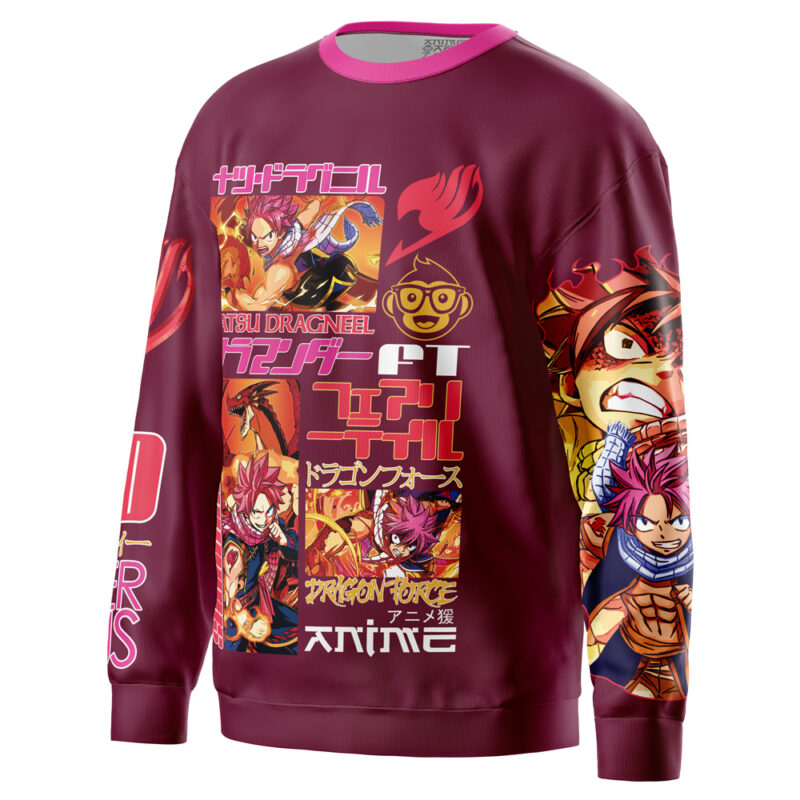 Natsu Dragneel V2 Fairy Tail Streetwear Sweatshirt - Image 3