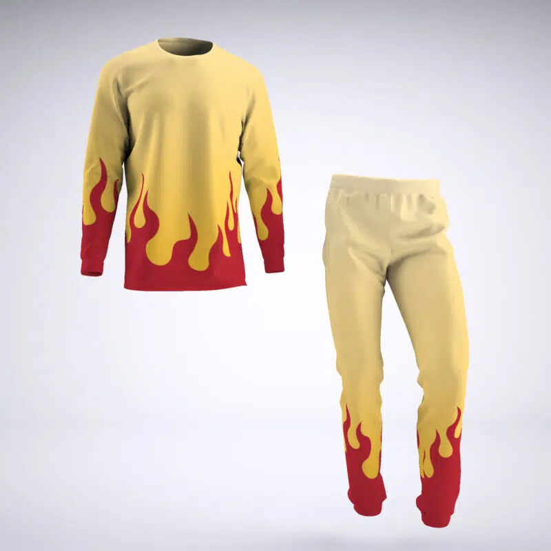 Kyojuro Demon Slayer Pajamas