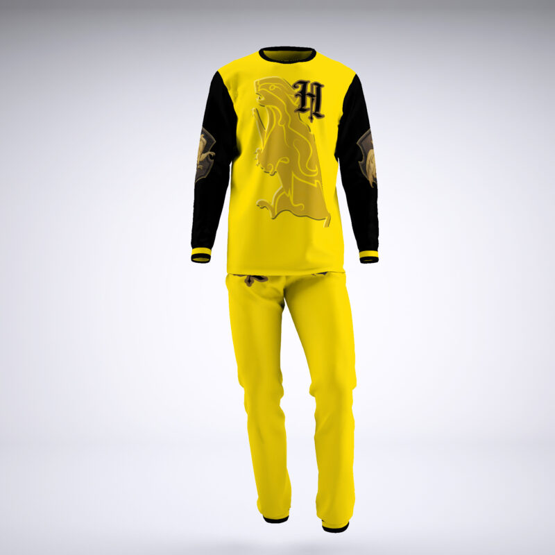 Hufflepuff Hogwarts Legacy Harry Potter Pajamas - Image 4