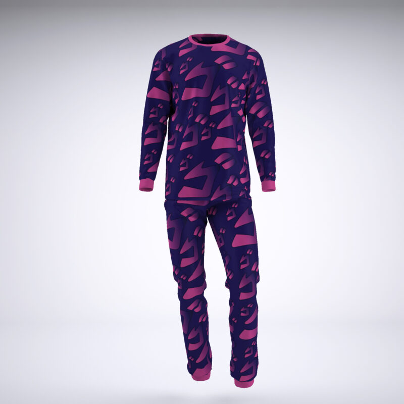 Menacing Aura Jojo's Bizarre Adventure Pajamas - Image 4