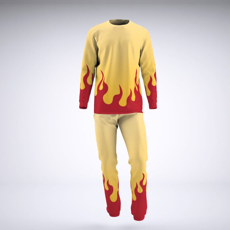 Kyojuro Demon Slayer Pajamas - Image 3