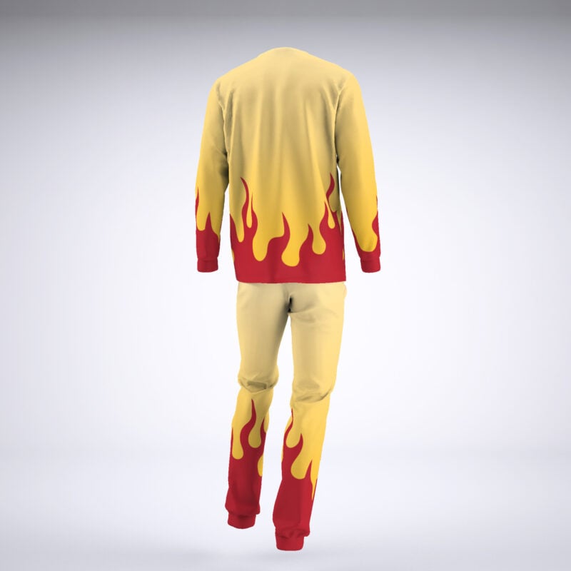 Kyojuro Demon Slayer Pajamas - Image 2