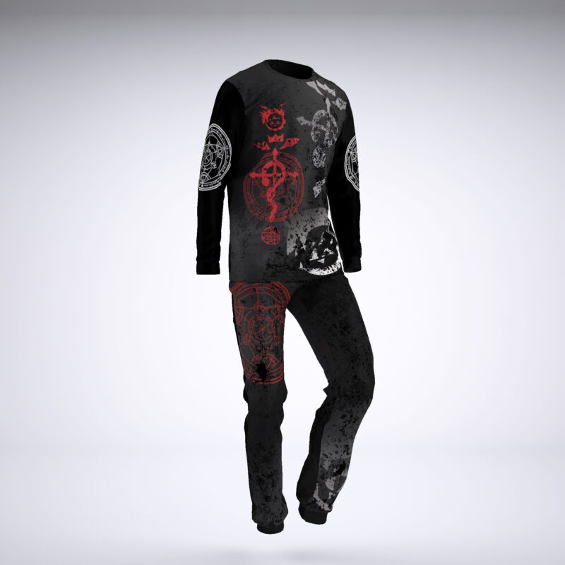 Transmutation Circle Fullmetal Alchemist Pajamas - Image 4
