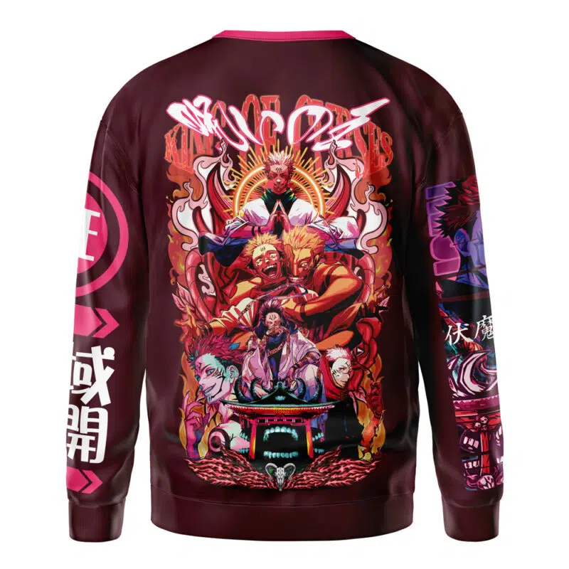 Ryomen Sukuna V2 Jujutsu Kaisen Streetwear Sweatshirt