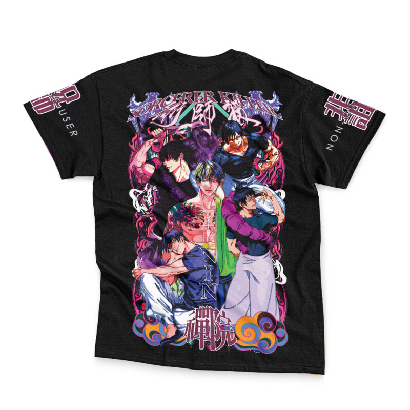 Fushiguro Toji V2 Jujutsu Kaisen Streetwear T-Shirt - Image 2