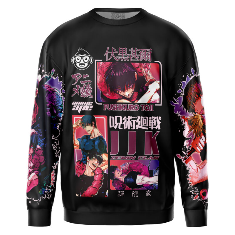 Fushiguro Toji V2 Jujutsu Kaisen Streetwear Sweatshirt - Image 2