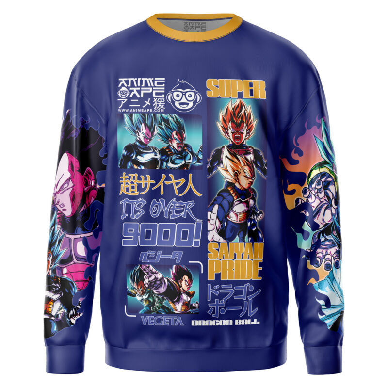 Vegeta V4 Dragon Ball Z Streetwear Sweatshirt - Image 2