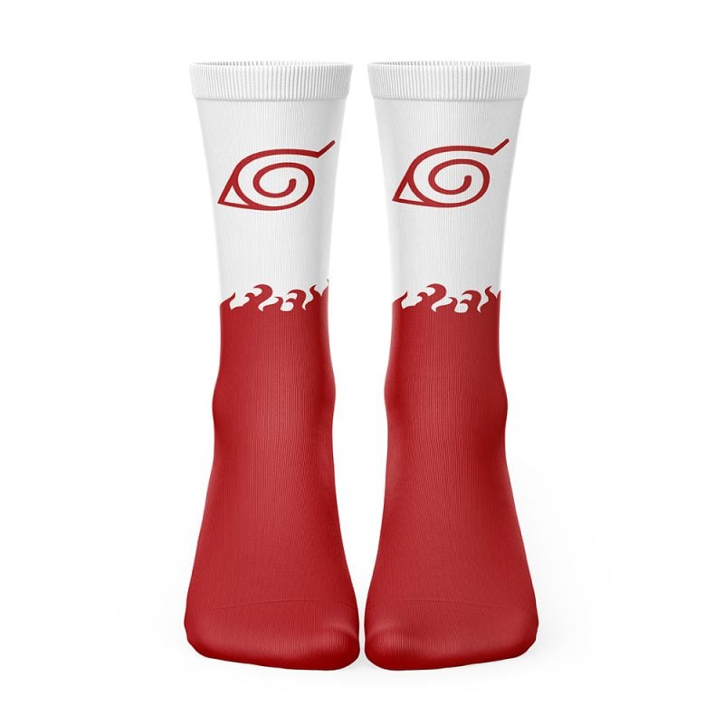 4th Hokage Naruto Socks