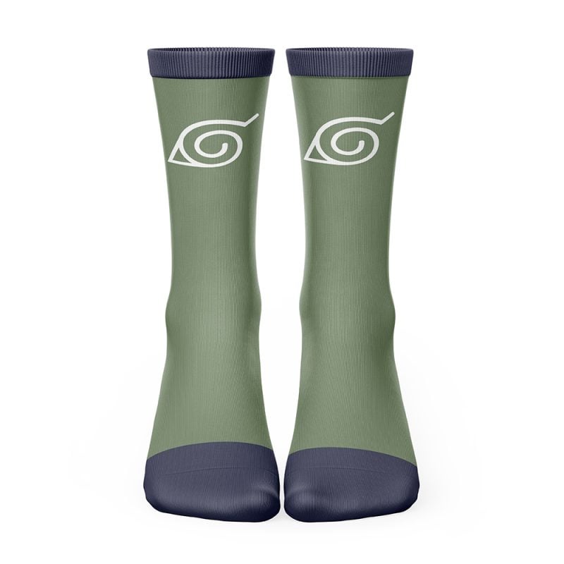 Konoha Jonin Naruto Socks