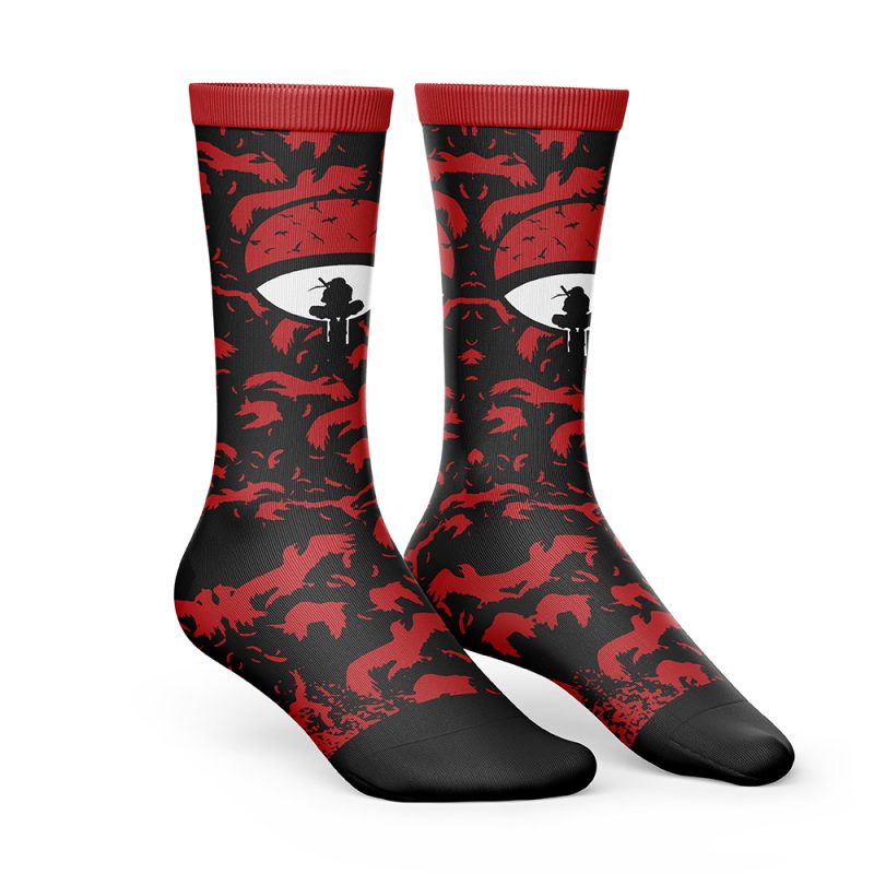 Uchiha Symbol Itachi Shippuden Socks - Image 2