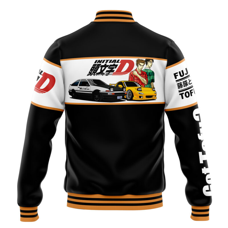 Akina Speed Stars Initial D Varsity Jacket