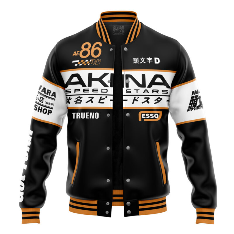 Akina Speed Stars Initial D Varsity Jacket
