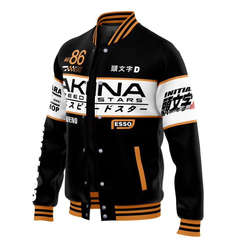 Akina Speed Stars Initial D Varsity Jacket