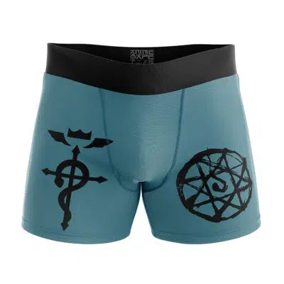 Alphonse Elric Fullmetal Alchemist Boxer Briefs Mens Underwear
