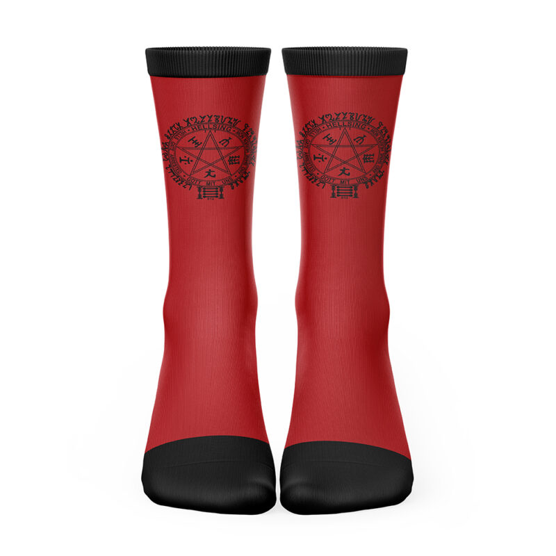 Alucard Emblem Hellsing Socks