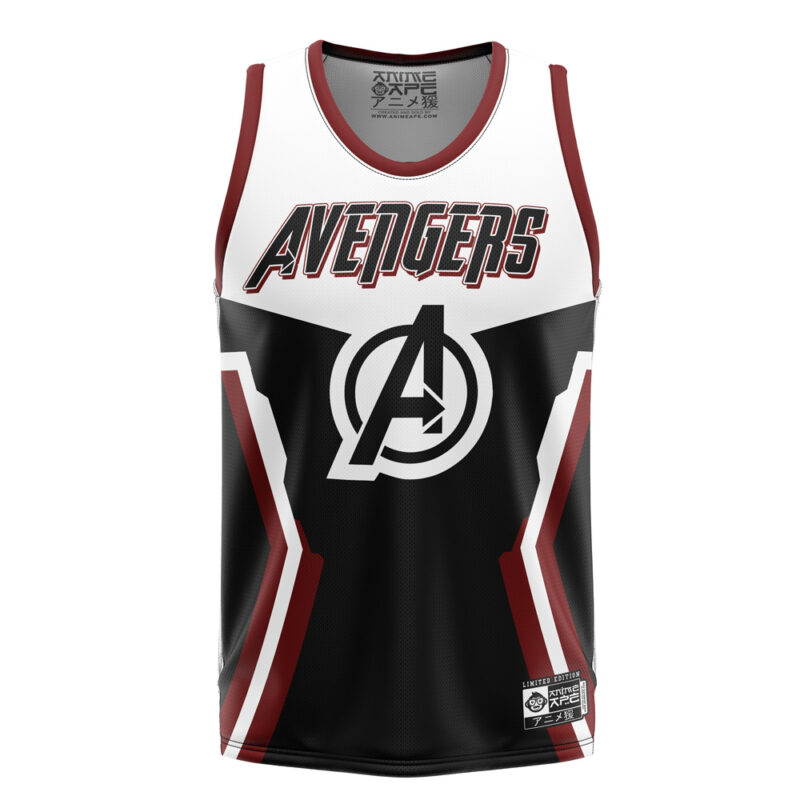 Avengers Endgame Marvel Basketball Jersey