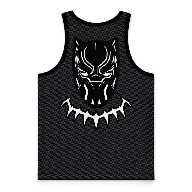 Black Panther Marvel Basketball Jersey - Image 4